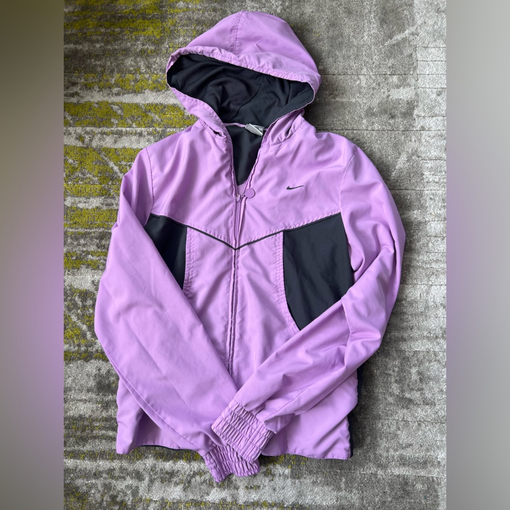 Lilac Nike windbreaker